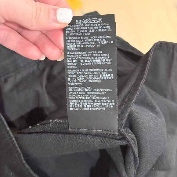 SAINT LAURENT D21 SLIM FIT MEDIUM WAIST MEN'S JEANS 32 D21 W/SL-MW - Picture 14 of 16